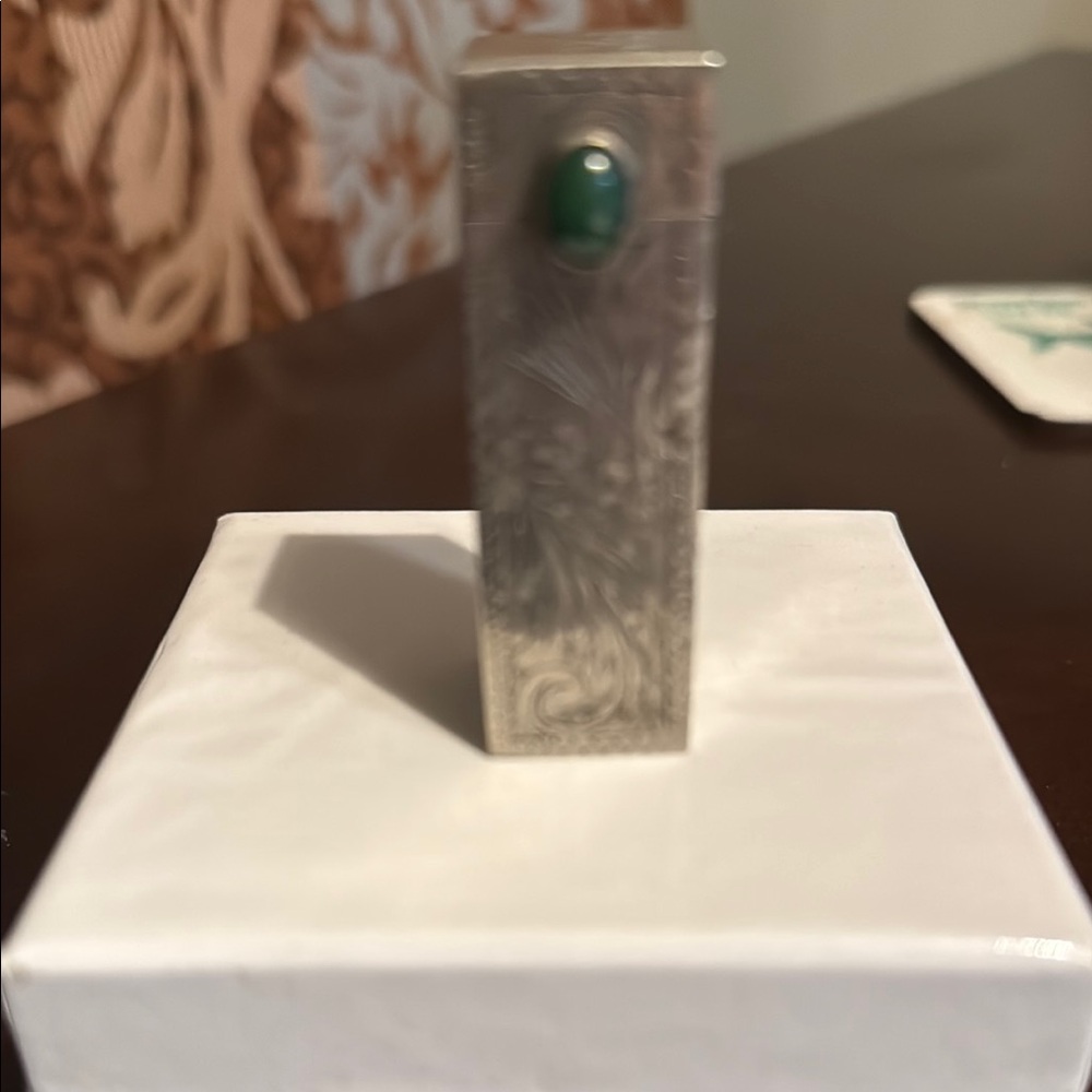 SUPER CHIC And ANTIQUE Sterling Italian Lipstick Holder and Compact